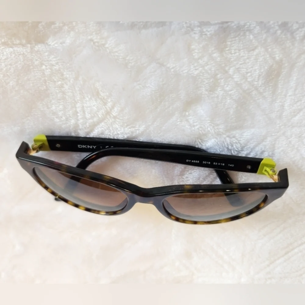 DONNA KARAN NEW YORK DY DKNY 4655 3016 Havana EYEGLASSES 53-16-140mm FRAMES ONLY